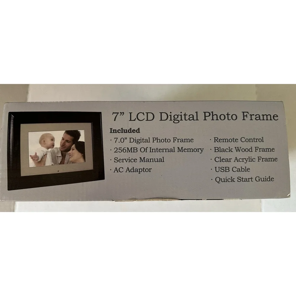 PanDigital 7 LCD Digital Photo Frame New PAN7056W01